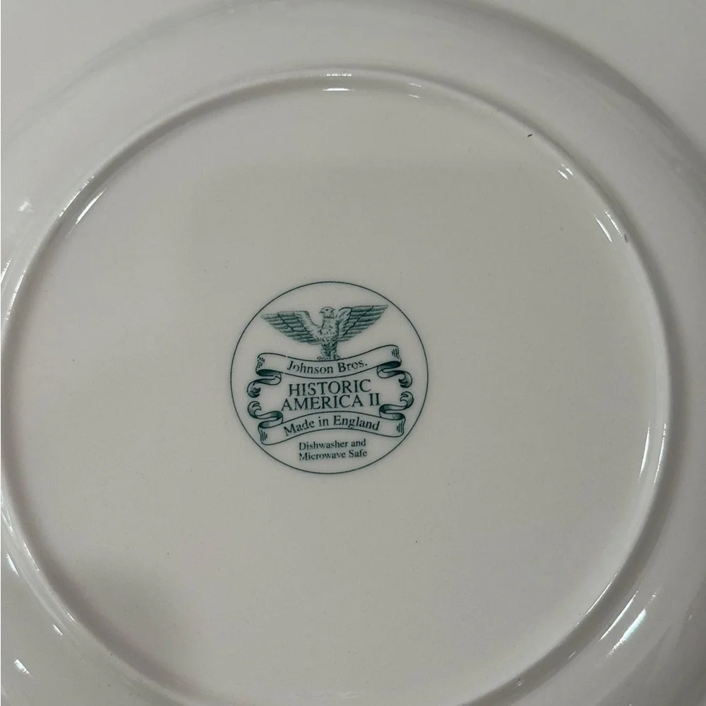 Johnson Bros Historic America 11 Dinner Plate Capitol Building Ironstone